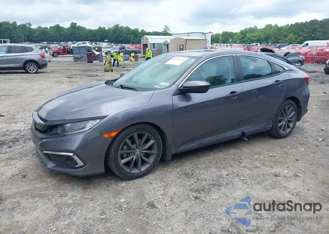 2020 Honda Civic Ex-L из США, поврежденный, VIN 19XFC1F71LE010141